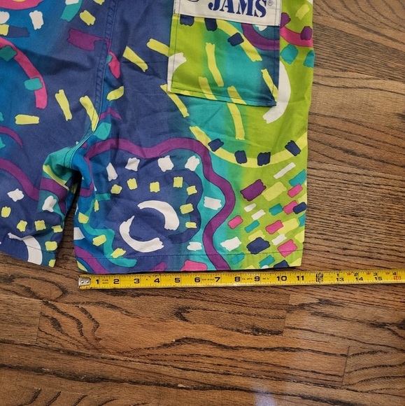 Original Jams Surf Line 80s vintage shorts size Medium - Picture 11 of 15